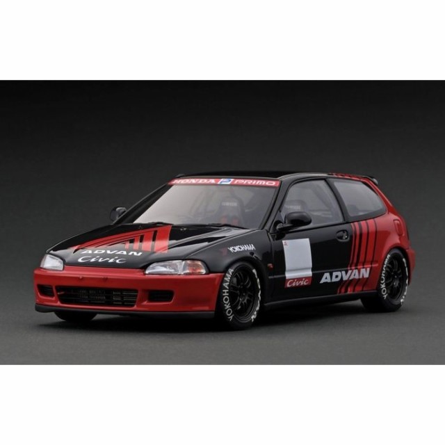 1/18 イグニッションモデル IG Honda CIVIC (EG6) Black/Red ミニカー 模型 ティーケーカンパニー IG3046の通販は