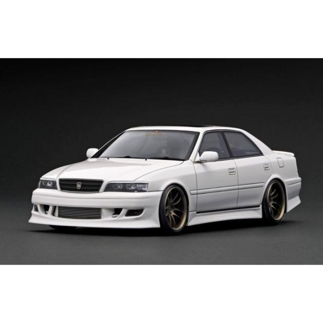 イグニッションモデル 1/18 VERTEX JZX100 チェイサー ホワイト
