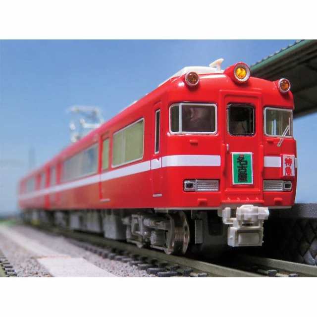 31821＞名鉄7700系 白帯車1990（妻面窓無し）基本2両編成セット