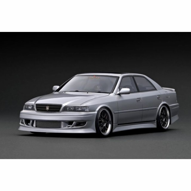 1/18　VERTEX JZX100 Chaser Silver IGモデル 模型 ミニカー ティーケー・カンパニー IG3323