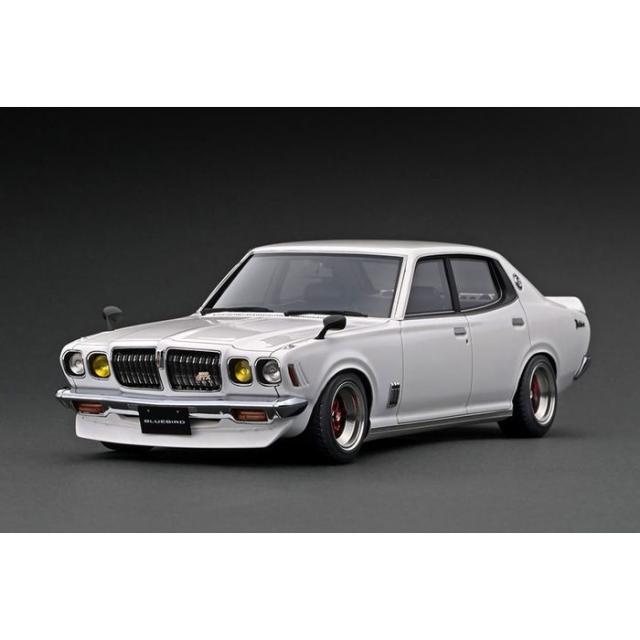 1/18 Nissan Bluebird U 2000GTX (G610) White 1/18「L20型