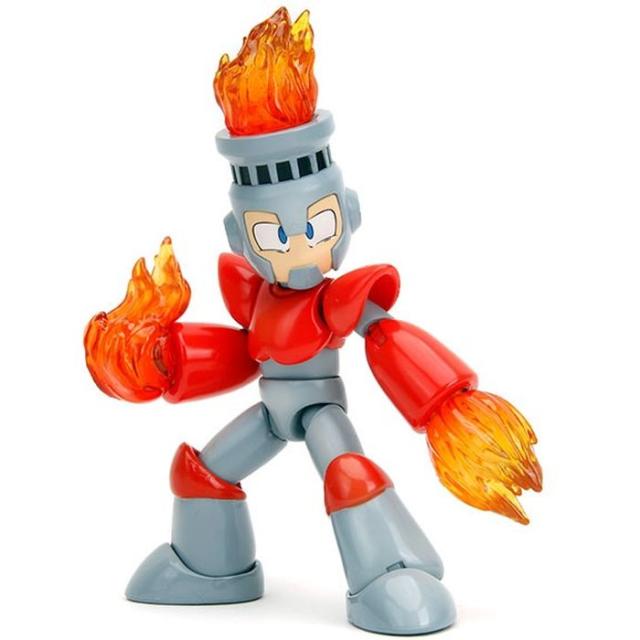 1/12 ロックマン ファイヤーマン アクションフィギュア 完成品  エヴォリート JADA34222の通販は