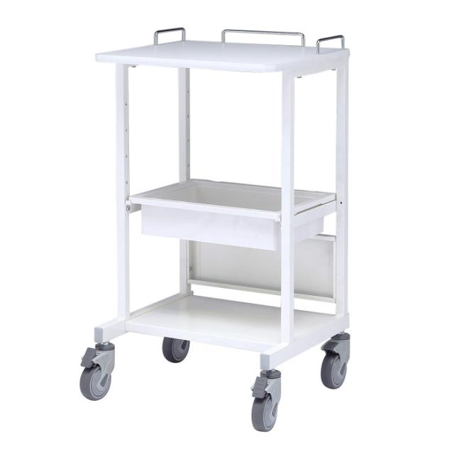 代引不可 電子カルテカート サンワサプライ RAC-HP14SCW