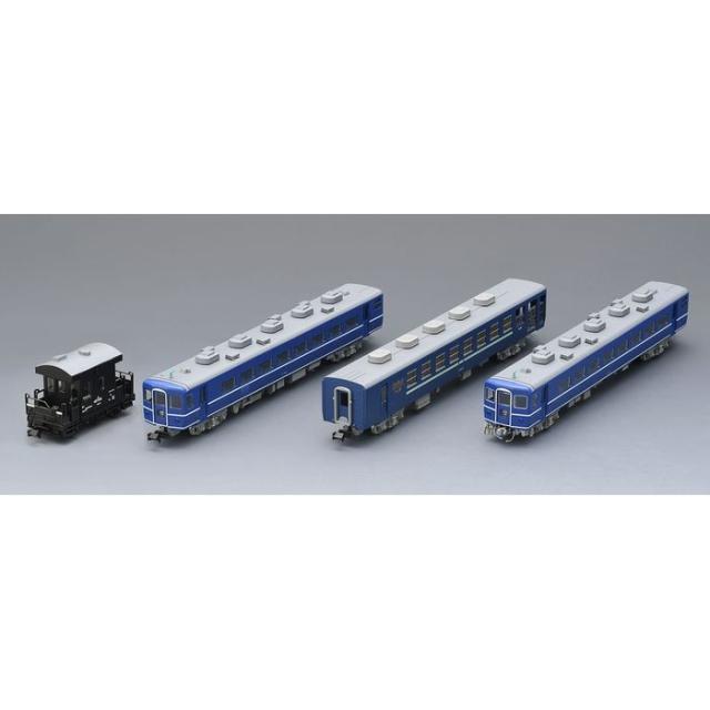 Nゲージ 鉄道模型 東武鉄道 14系・ヨ8000形(SL大樹・青色)セット(4