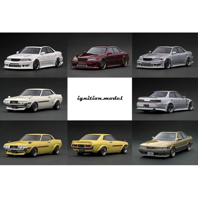 IG3578 1/18 VERTEX JZX100 MARK-II Silver White ignition model