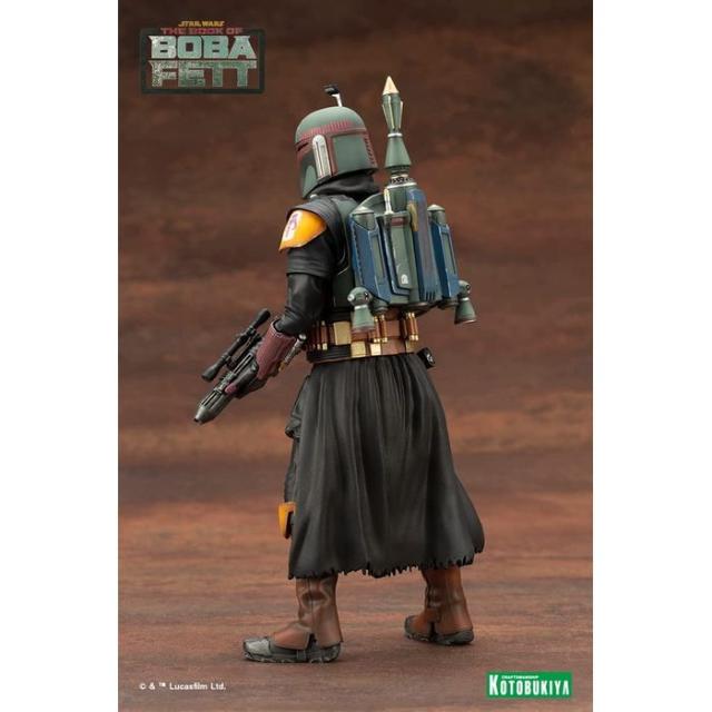 スター・ウォーズ ARTFX＋ ボバ・フェット ジェダイの帰還版 塗装済み簡易… 1/10 ボバ・フェット The Book of Boba Fett ARTFX スター