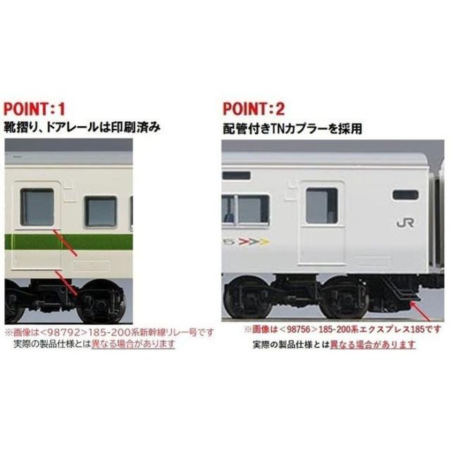 TOMIX Nゲージ 185系特急電車 踊り子・新塗装・強化型スカート 増結
