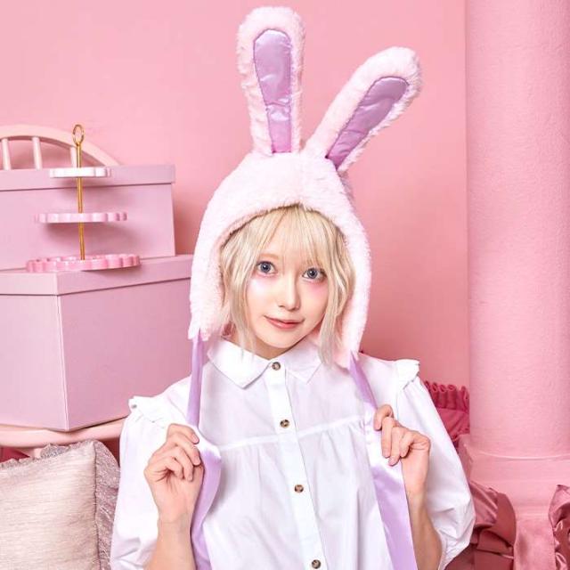 うさこ様 売約済　　　　　marinco maringo リボンキャップ フリル CATEGORY 帽子 | marinco-maringo