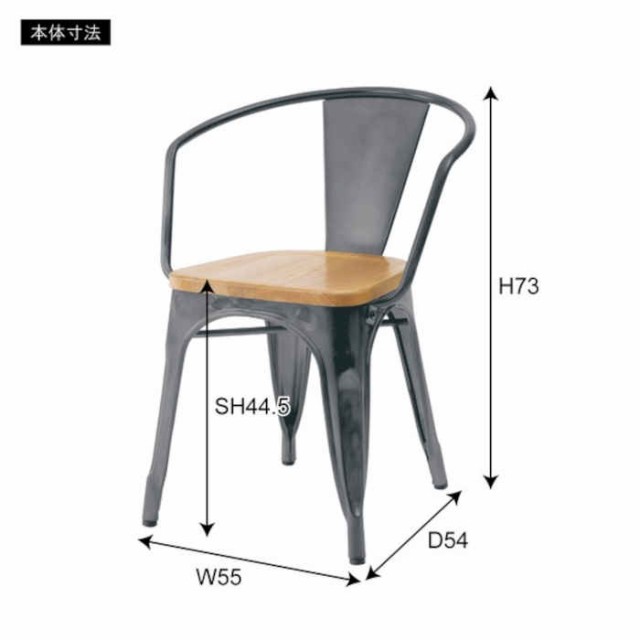 北海道・沖縄・離島配送不可 代引不可 チェア 椅子 アームチェア