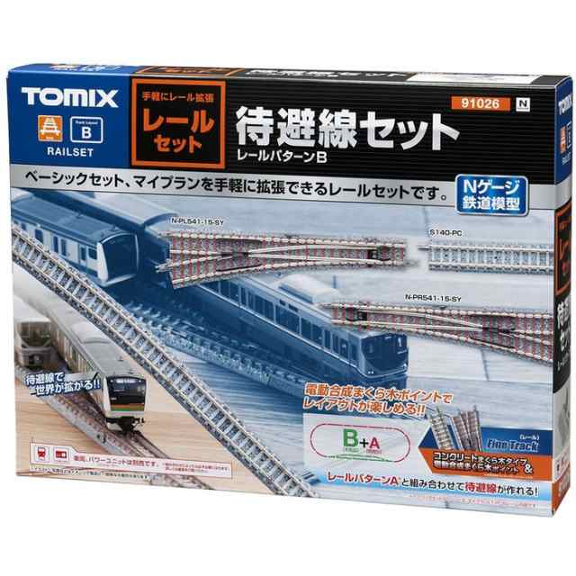 Nゲージ レールセット 待避線セット レールパターンB 鉄道模型 オプション TOMIX TOMYTEC トミーテック 91026の通販は