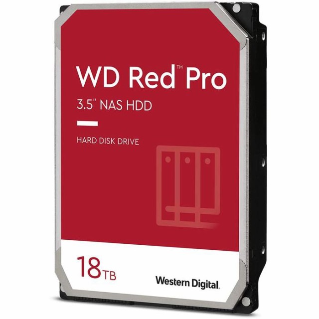 沖縄・離島配送不可 代引不可 ハードディスク 内蔵HDD 18TB WD Red Pro SATA 6G 7200rpm 512MB 3.5インチ Western Digital WDC-WD181KFGX