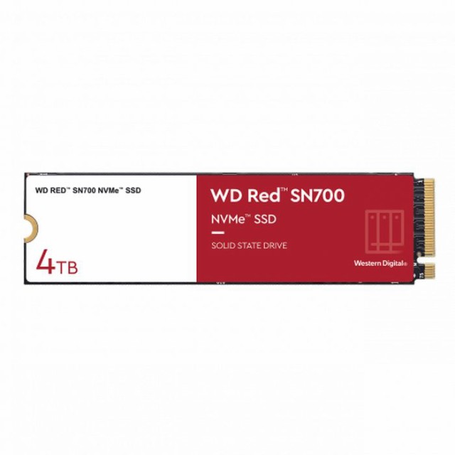 沖縄・離島配送不可 代引不可 SSD 4TB WD レッド SN700 NVMe 内蔵ソリッドステートドライブ 2.38mm Gen3x4 PCIe M.2 2280 最大3400MB/