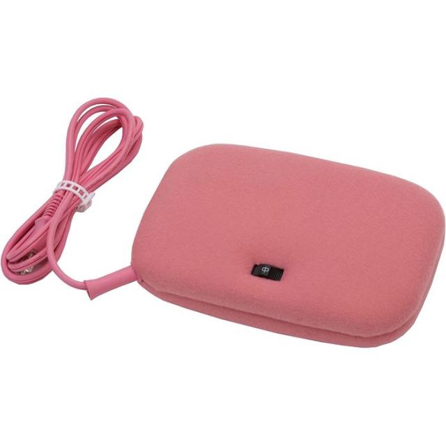 即納 電気あんか 平形あんか 16cm×23cm×5cm ピンク 無地 温度調節 省エネ コンパクト 広電 VWH602H-Pの通販はau ...