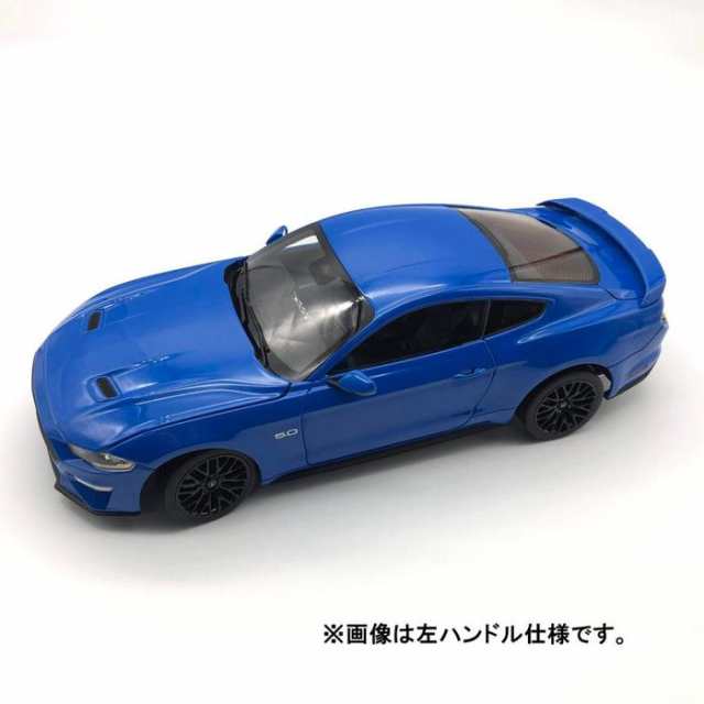 DIECAST MASTERS ダイキャストマスター 1/18 マスタング GT 右ハンドル 2019 ブルー 完成品 ミニカー 国際貿易 61004