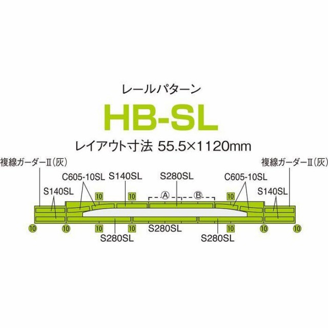 Nゲージ 高架複線スラブ駅セット2 HB-SL 鉄道模型 電車 TOMIX トミー