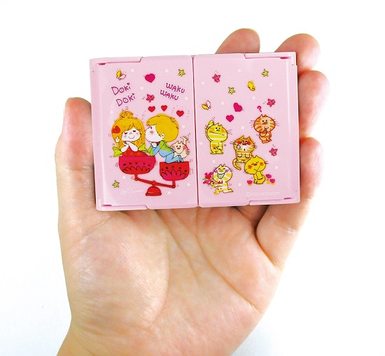 ◇水森亜土 ミニ3面ミラー シーソー(K96)