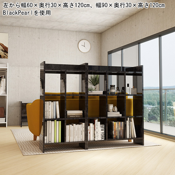 KALEIDO 2段ラック 幅90 オープンシェルフ 木製 アイアン脚  TV台 KALEIDO 2段ラック 幅90 KAOR-90-D2ラック シェルフ オープンラック