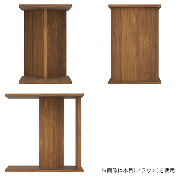 サイドテーブル ベッドテーブル スリム 奥行き60cm ラック 小さめ 一人暮らし 省スペース ベッド横 ホワイト 白 コンパクト リビングテーブル 寝室 テーブル nail 幅40cm 高級感 コーヒーテーブル 高さ60cm デスク シンプル 光沢感 リビング カフェテーブル ★_3
