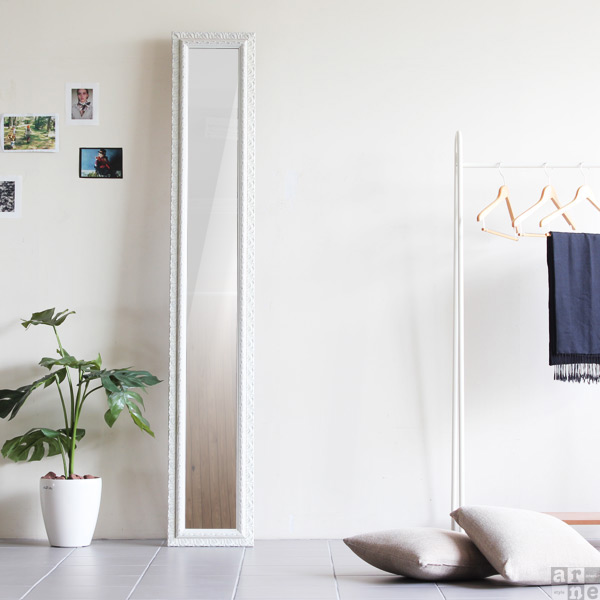 全身鏡 おしゃれ 壁掛け アンティーク ウォールミラー アンティーク調