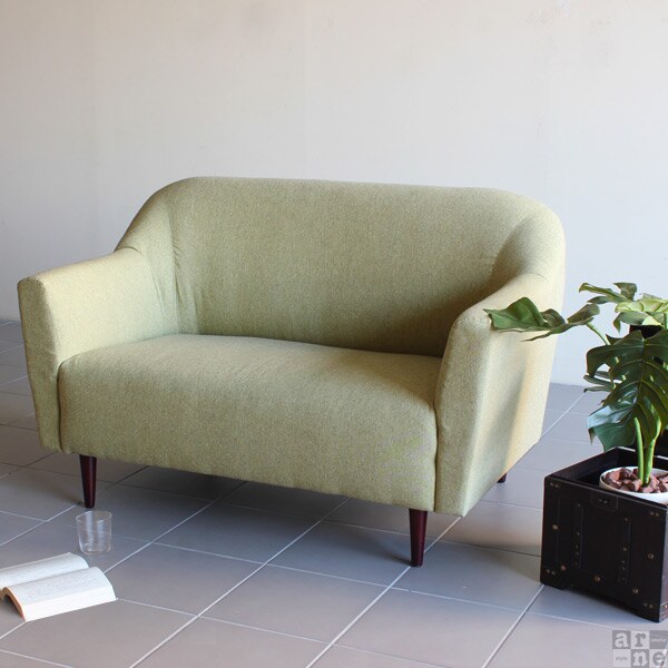 ソファ 2人掛け コンパクト ソファー 布張り シンプル おしゃれ B-sofa