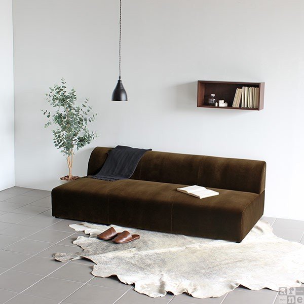 ローソファー 3人掛け フロアソファ アームレス ソファ 肘なし 2人掛け 三人掛けソファー 日本製 3p Hunt モケットの通販はau Pay マーケット Atomインテリア