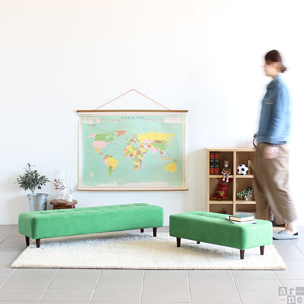 子供用 ソファー 2人 キッズソファ 玄関 ミニソファ ベンチ ソファー 肘なし おしゃれ 日本製 arne mini Baggy 1200 ソフィア □の通販は