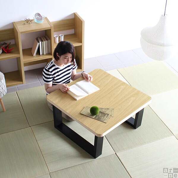 ローテーブル 高さ40 角丸 センターテーブル 木製 おしゃれ 正方形 