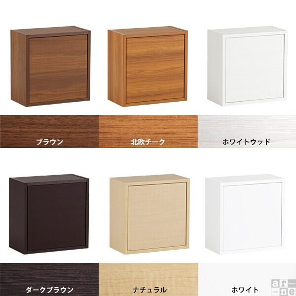 ウォールシェルフ 扉付き 扉 シンプル ウォールラック 壁掛け