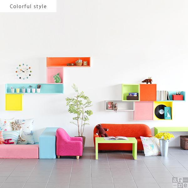 ウォールシェルフ ウォールラック 壁掛け 棚 石膏ボード 木製 おしゃれ 北欧 本棚 パステルカラー かわいい Aino Wb7 B 単品mの通販はau Pay マーケット Atomインテリア