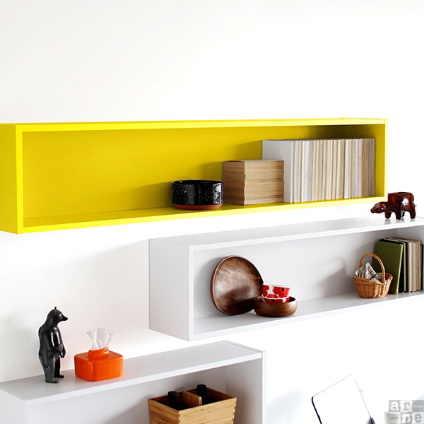 ウォールシェルフ ウォールラック 壁掛け 棚 飾り棚 キッチン ウォールボックス パステルカラー かわいい Aino Wb7 B 1500の通販はau Pay マーケット Atomインテリア