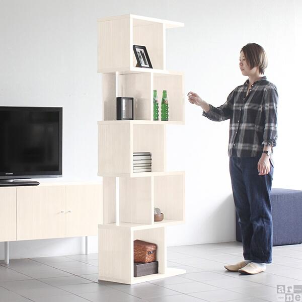 オープンラック 5段 鏡面 おしゃれ 本棚 ディスプレイラック