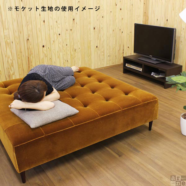 ベンチ ソファ ベンチソファー 背もたれなし ソファーベンチ ロビーチェア ロビーベンチ ソファー Baggy Cube 6×6 モダン □_4