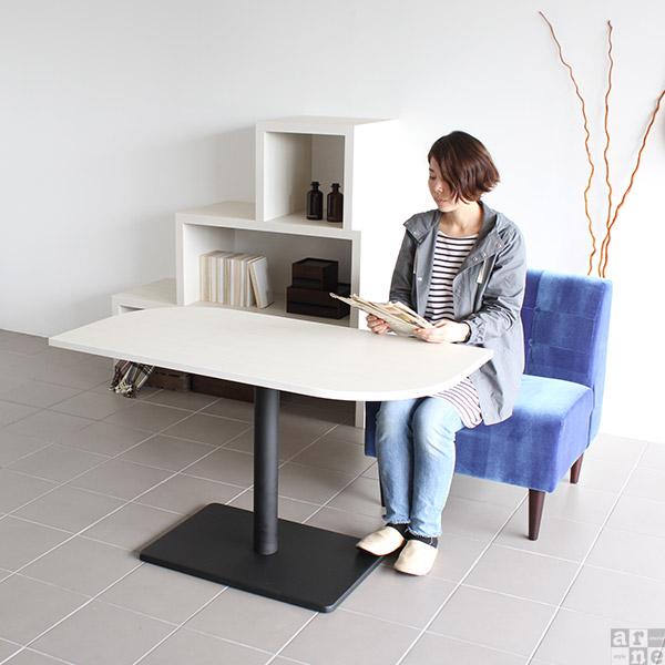 ダイニングテーブル カフェテーブル 幅120cm 高さ70cm 奥行き60cm Leaf 