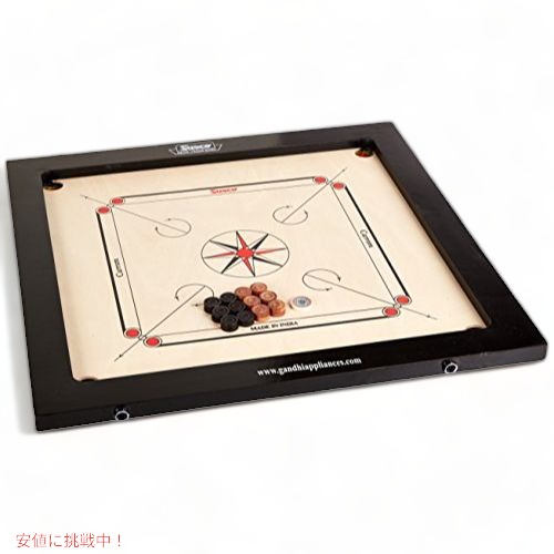Surco Ellora Kids Size Carrom Board with Coins and Striker, 4mmの通販は