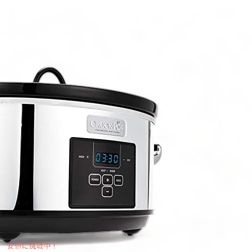 Crock-Pot 7クォート プログラム可能 スロークッカー デジタル
