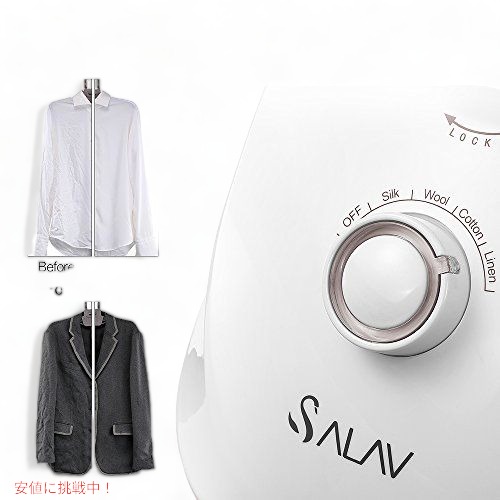 その他アイロン SALAV Clothes Steamer with 360 Degree Swivel Hanger, High Efficiency l Steam Panel, 4 Steam Settings, Free Limescale Removers, 1.5L Big Water Tank