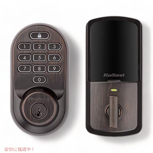 Kwikset 99380-002 ドアノブ、ロック