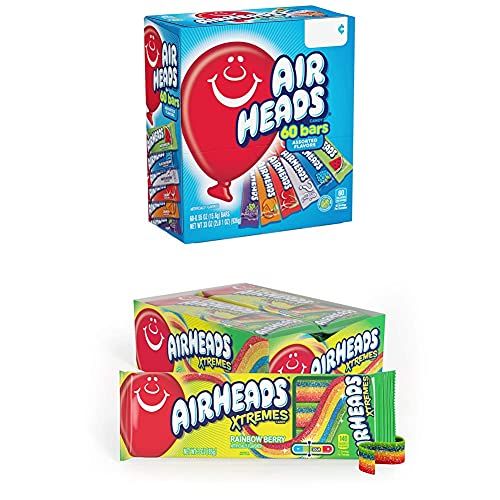 Airheads キャンディバー バラエティボックス (Bulk Pack of 12)