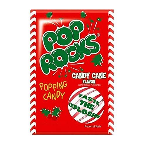キャンディケイン風味のポップロック 12個