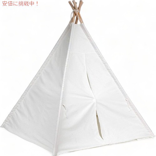 Trademark Innovations Teepee テント プレイハウス ホワイト