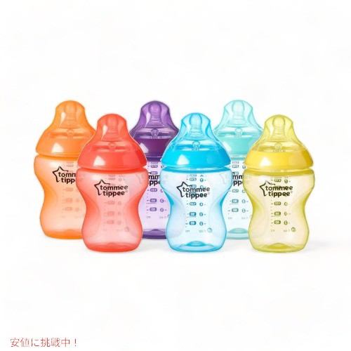 トミーティッピー Tommee Tippee 哺乳瓶 ミルク 9オンス 6 個 セット