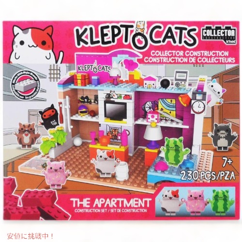 ケネックス K’NEX Kleptocats コレクター組み立てセット ベッドルーム 玩具 Collector Construction The Bedroom Scene Set
