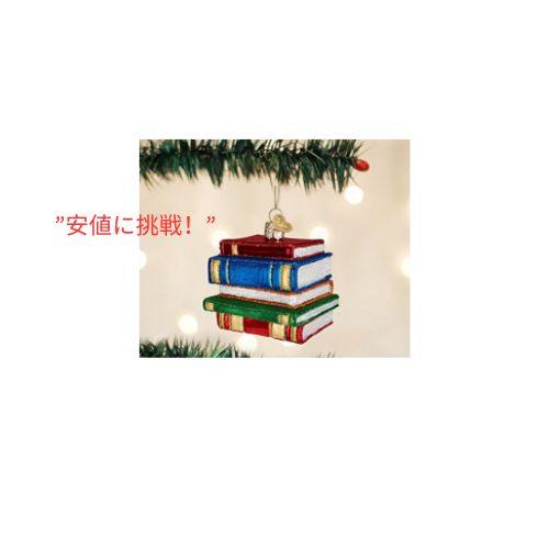 Old World Christmas 本のスタック クリスマスの飾りの通販は