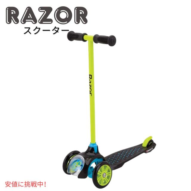 Razor Jr. Scooter レイザー ジュニア 子供用スクーター T3 Kick Scooter ジュニアT3キックスクーター Greenの通販は