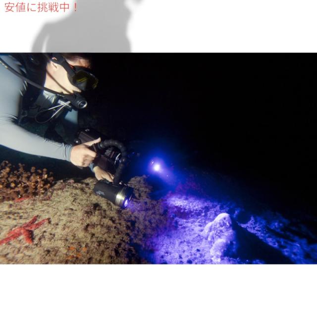 Light & Motion ライト＆モーション SOLA Nightsea Fluoro Underwater Light ナイトシー フロロ 水中ライト ブラック＆蛍光グリーン_6