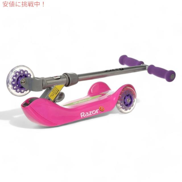 Razor Jr. Scooter レイザー ジュニア 子供用スクーター Folding Kiddie Kick Scooter 折りたたみキックスクーター Pink_6