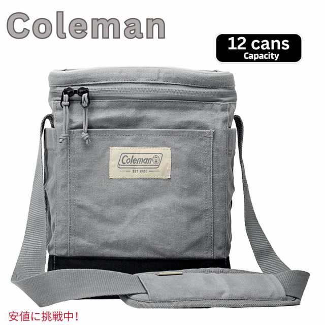 Coleman コールマン Backroads Series Soft Coolers 12 can バックロードシリーズ ソフトクーラー 12缶  ソフトクーラーバッグ キャンバス地 Grayの通販はau PAY マーケット - LAエクスプレス | au PAY マーケット－通販サイト