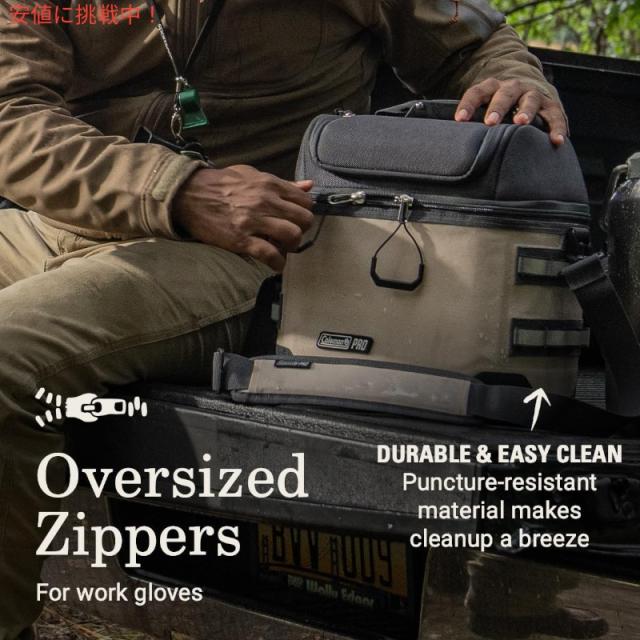 Coleman コールマン プロ仕様 高耐久断熱 ソフトクーラー ランチボックス Pro Heavy-Duty Insulated Soft Cooler Lunchbox 16can_4