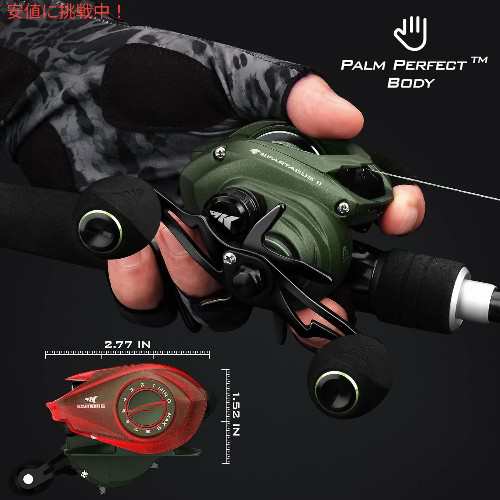 KastKing カストキング Spartacus II Baitcasting Fishing Reel