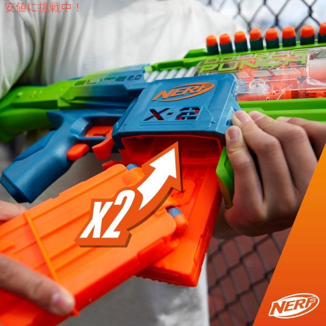 NERF ナーフ エリート2.0 ダブルパンチ ブラスター Elite 2.0 Double
